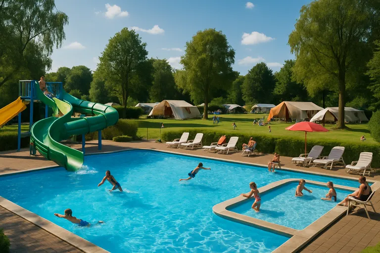 Kamperen in overijssel met zwembad: van rust in de natuur tot waterpret voor het hele gezin