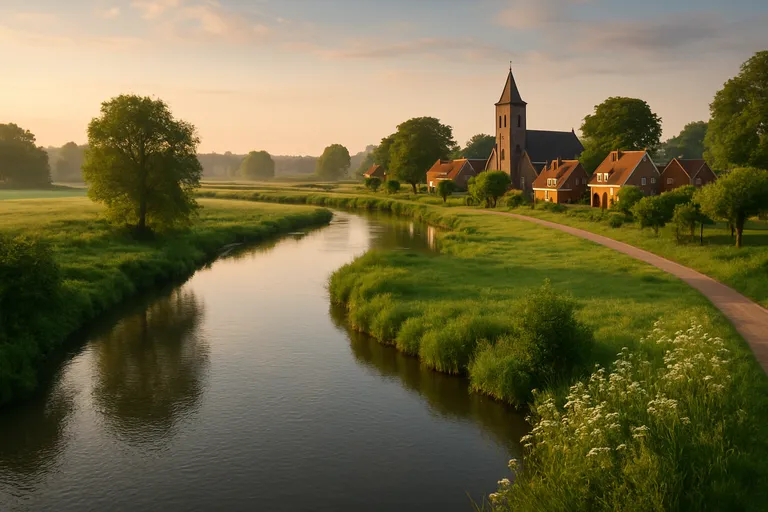 Kronkelend door het vechtdal: natuur en sfeervolle dorpen langs de overijsselse vecht