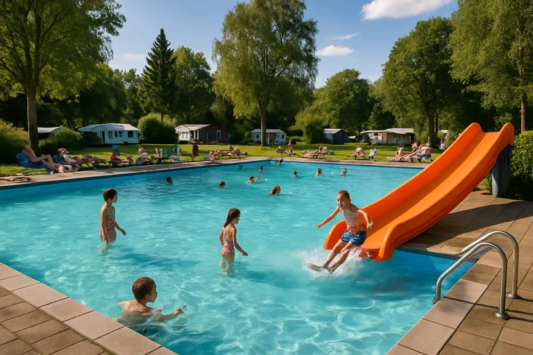 Regio's en campings in overijssel met zwembad