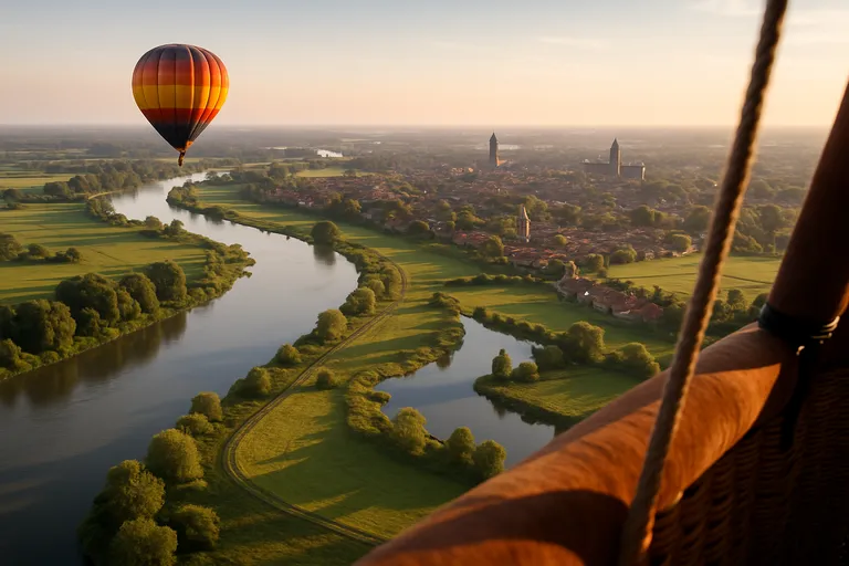Hoogtepunten van een ballonvaart in Overijssel